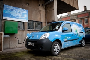 CHP plant powers NHS\'s first road-going electric van