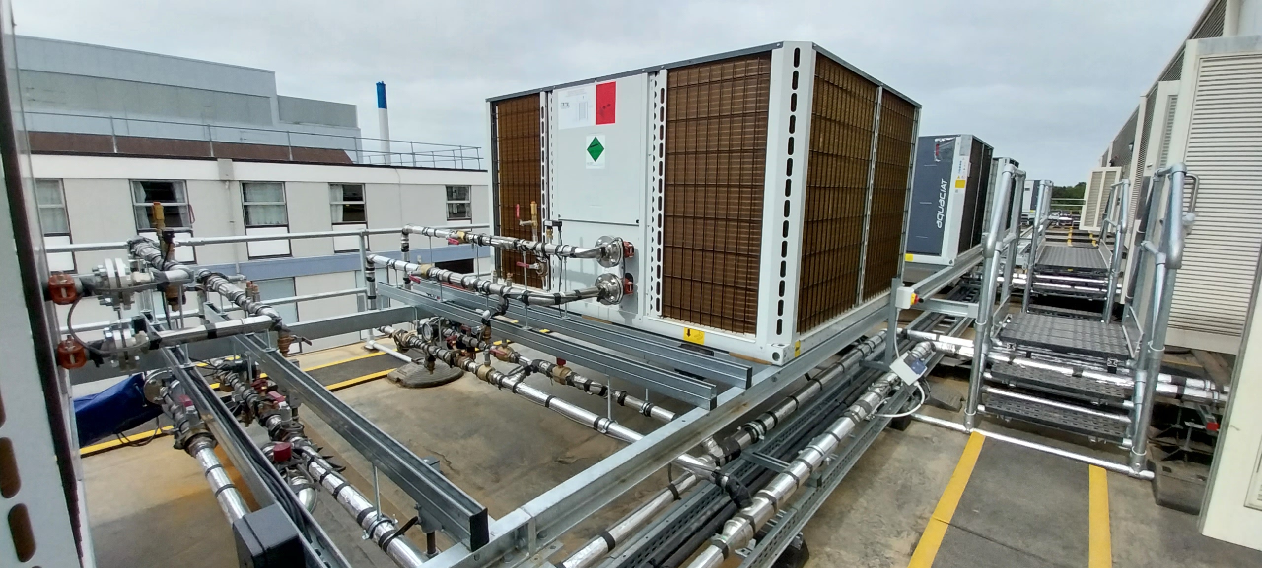 CIAT chillers and heat pumps installed at innovative James Paget University Hospital Modular Ward