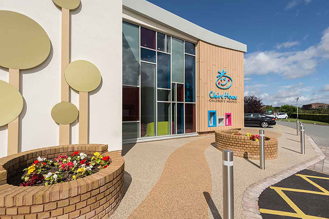 Claire House Hospice refurbishment revealed