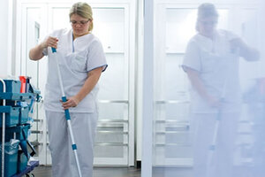 Cleaning investment ‘holding back’ healthcare sector