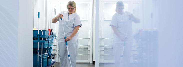 Cleaning investment ‘holding back’ healthcare sector