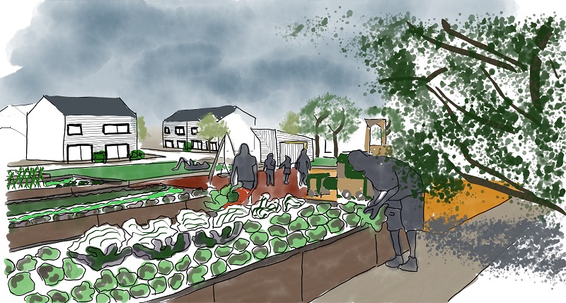 The village of Staunton in Gloucestershire is another successful example of developing greater access to nature through cultivating ‘edible landscapes’ that embody therapeutic horticulture principles