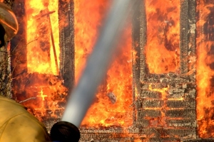 Closing the door on fire