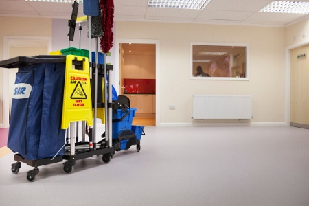 Increasingly flooring products incorporate PUR technology to increase dirt pick-up and prevent dirt retention 