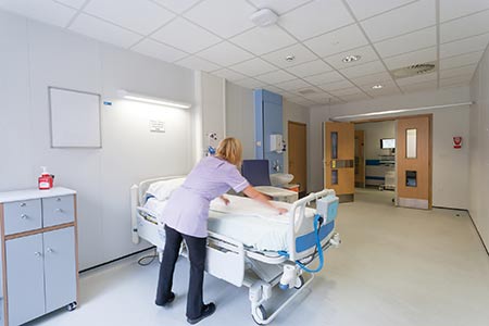 Complex hospital building constructed in record-breaking four months