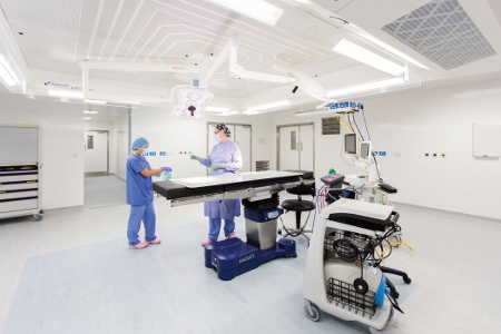Complex orthopaedics building constructed in less than four months