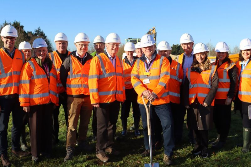 Construction begins on new MRI community diagnostic centre at West Berkshire Community Hospital
