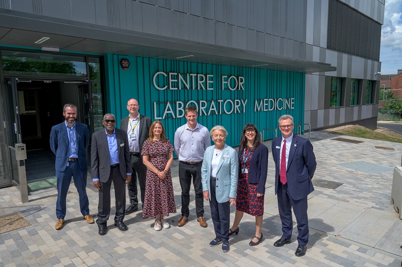 Construction completed on new Centre for Laboratory Medicine