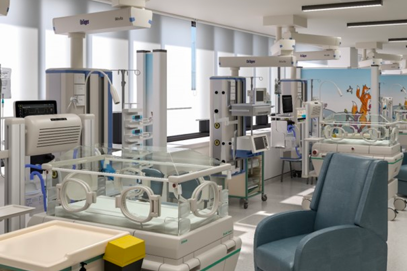 Construction has started in Queen’s Medical Centre neonatal unit