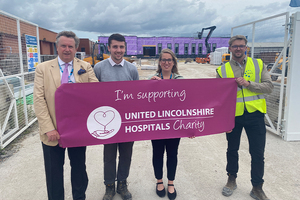 Construction team goes the extra mile for hospital charity