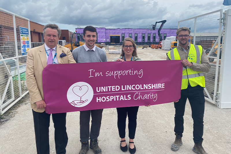 Construction team goes the extra mile for hospital charity