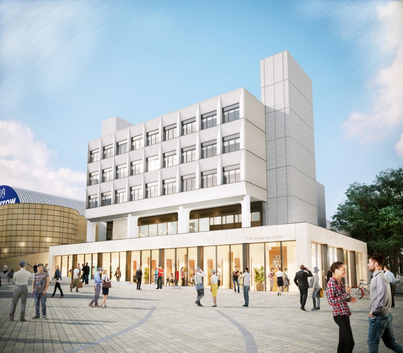 Construction work starts on the University of Edinburgh’s new Health and Wellbeing Centre