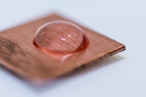 Copper destroys MRSA in touch contamination 