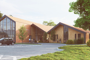Corstorphine & Wright submits plan for Seacroft Hospital's Motor Neurone Disease centre