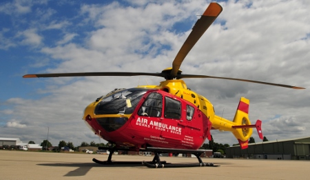 County Air Ambulance HELP Appeal funds £1m lifesaving helipad for Stoke Mandeville Hospital