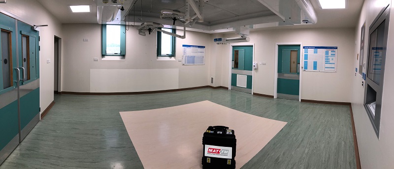 Medical Air Technology is advising hospitals up and down the country on its whole-room fogging and spraying technology, which helps address even hard-to-reach places