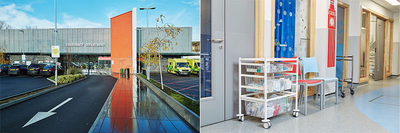 Croydon University Hospital New Emergency Department fitout, 3 years on