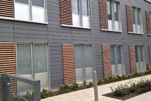 Curtain walling system for new maternity unit at Addenbrookes