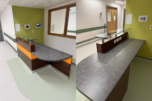 David Bailey Furniture’s bespoke worktops specified for major hospital refurbishment