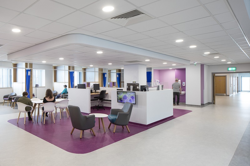 The new hospital is the city's first specialist cancer facility