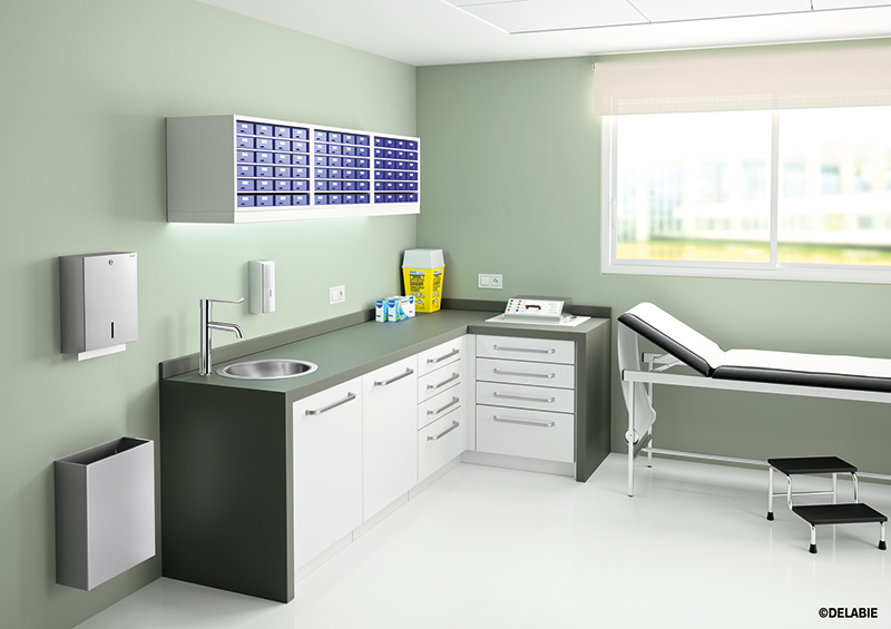 Delabie's new range of mixers put hygiene and safety first