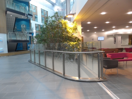 Delivering open-plan safety with expert balustrade specification
