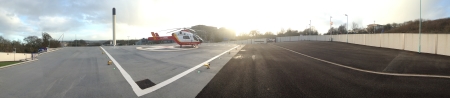 Derriford Hospital helipad notches up 280 landings in its first year