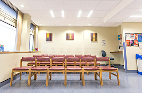 Dextra Group’s energy saving bespoke luminaires aid North London Hospital in its struggle for sustainability