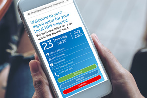 Digital-first patient communications saves over £5m a year