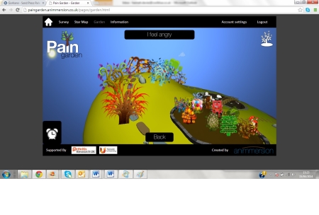 Digital ‘Pain Garden’ gives relief for sufferers