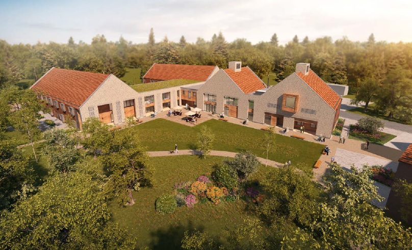 Disabled charity marks topping-out of new care and rehabilitation centre