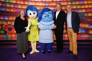 Disney CEO Bob Iger brings "Joy" to Great Ormond Street Hospital