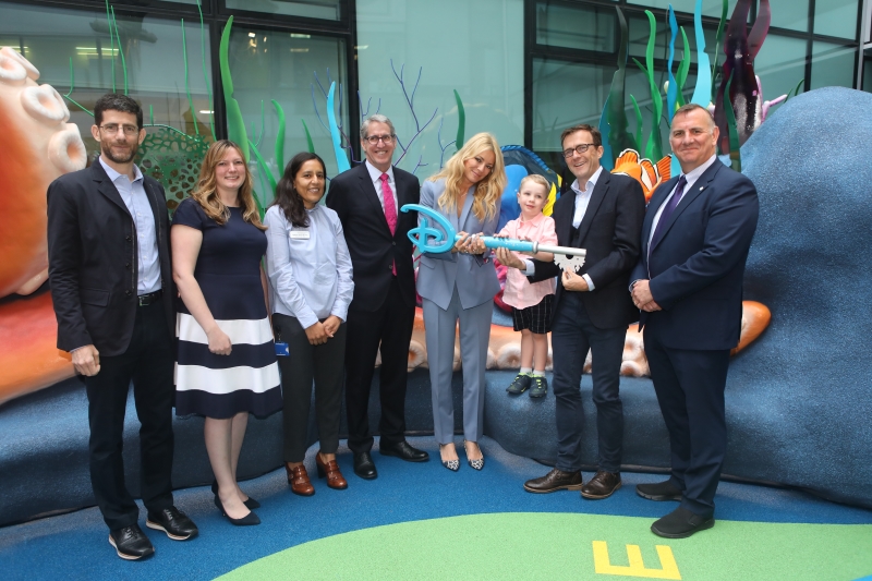 Disney opens first children's outdoor space at Great Ormond Street Hospital