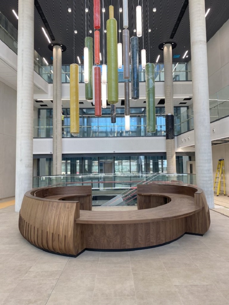 Patients will begin to move onto the wards next month
