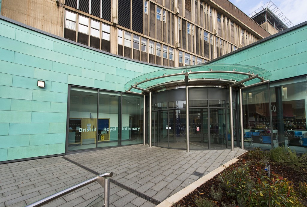 Drainage survey carried out at Bristol Royal Infirmary