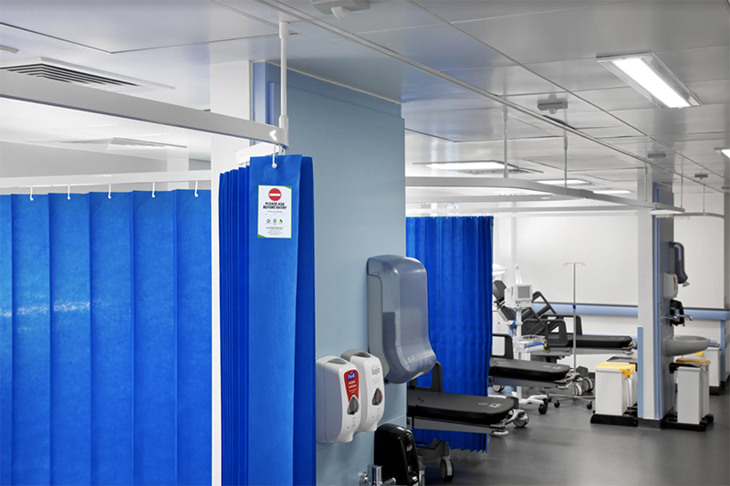 Eco-friendly disposable curtains to showcase at healthcare conferences