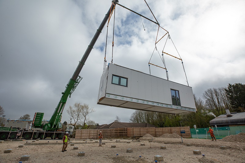 Employing modular theatres to tackle the backlog of operations 