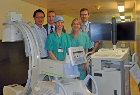 Endovascular imaging services boost at Addenbrooke's Hospital