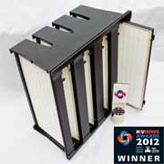 Energy-saving air filter scoops industry 'Oscar'