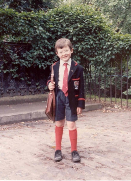 Leif was only five when he suffered a detached retina that caused him to lose the sight in his left eye