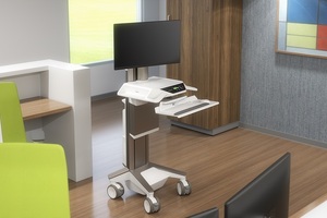 Ergotron launches CareFit Pro medical carts and accessories 