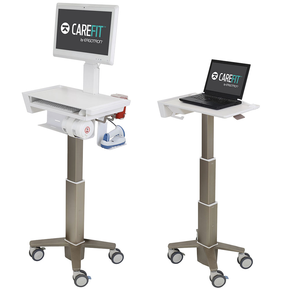 Ergotron’s new CareFit Cart puts patients and caregivers first