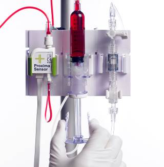 European launch of the Proxima miniature in-line blood gas analyser 