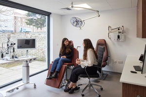 Ex-retail space turns into cataract surgery clinic in refurbishment