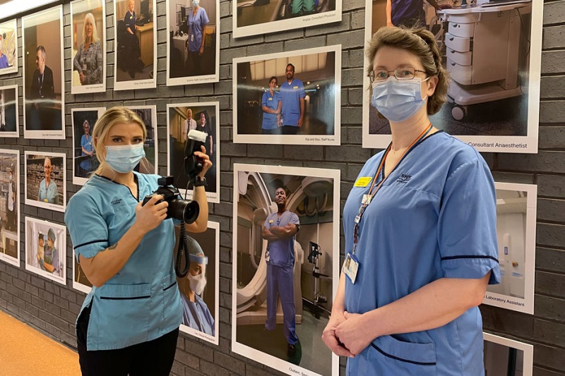 Exhibition captures NHS heroes who worked during the pandemic