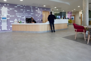Expona Flow helps to complete Chesterfield cancer centre project