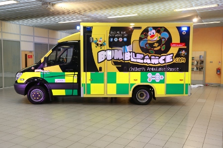 Ferno creates a buzz for world-first child-friendly BUMBLEance
