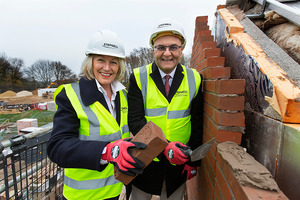 Final brick laid on £2m health and wellbeing hub