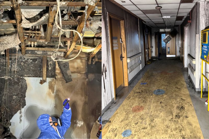 Fire breaks out at University Hospital Southampton