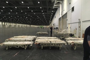 First COVID-19 Nightingale Hospital opens at the ExCeL